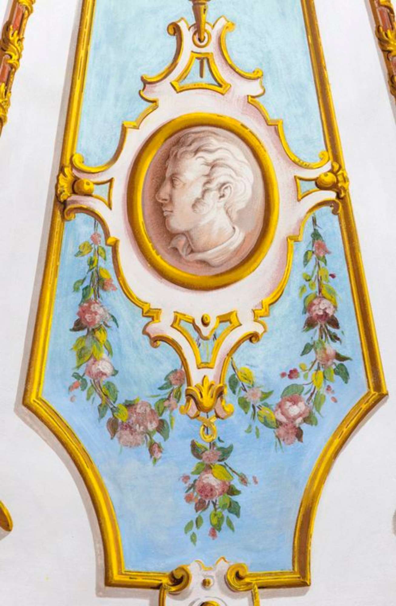 Novellara,Teatro della Rocca "Franco Tagliavini", particolare del velario (foto Andrea Scardova, IBC) 2017