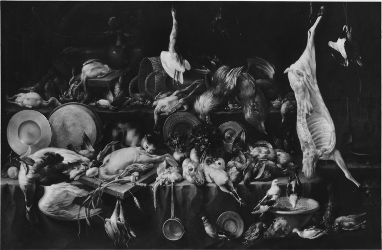 Opera di Felice Boselli "Natura morta" - dopo il restauro