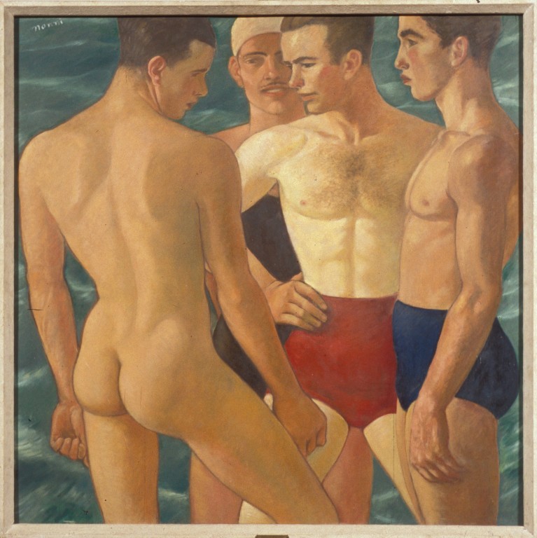 Francesco Nonni, I nuotatori.