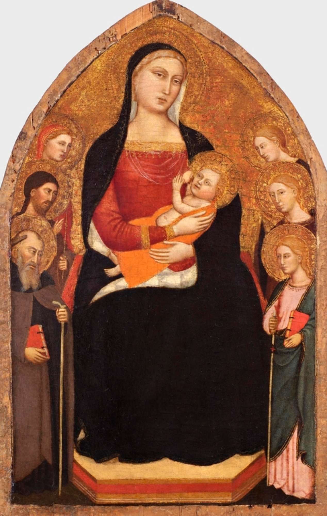 Pittore_Anonimo_Madonna_del_latte_tra_Santi_e_Sante_Collezione_Rizzi_Vaccari