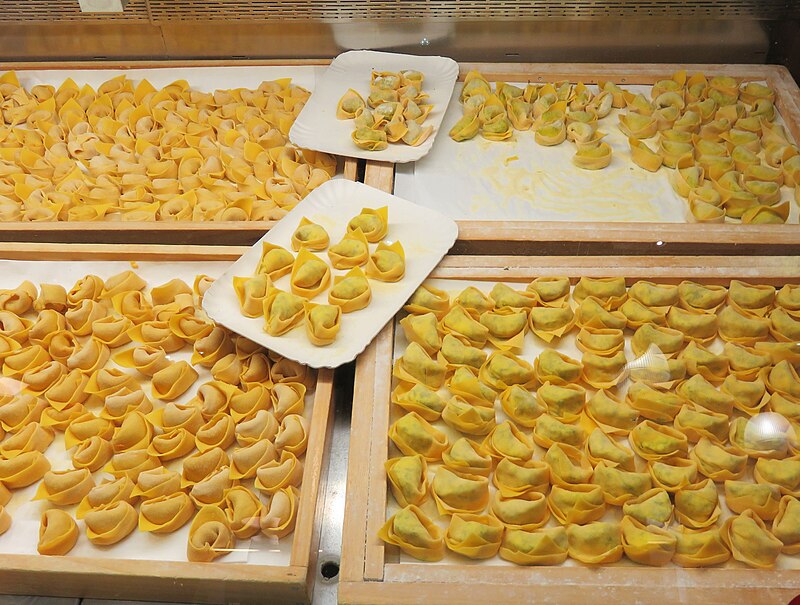 Cappellacci di zucca ferraresi (fotografia di Lungoleno)